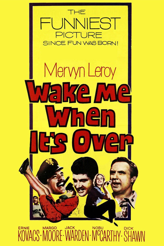 Wake Me When It's Over   1960  DVD