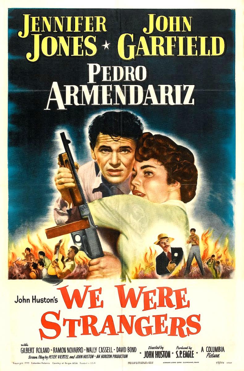 We Were Strangers   1949  DVD