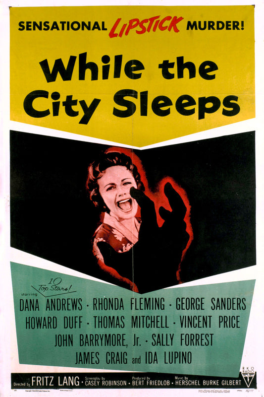 While The City Sleeps   1956   DVD