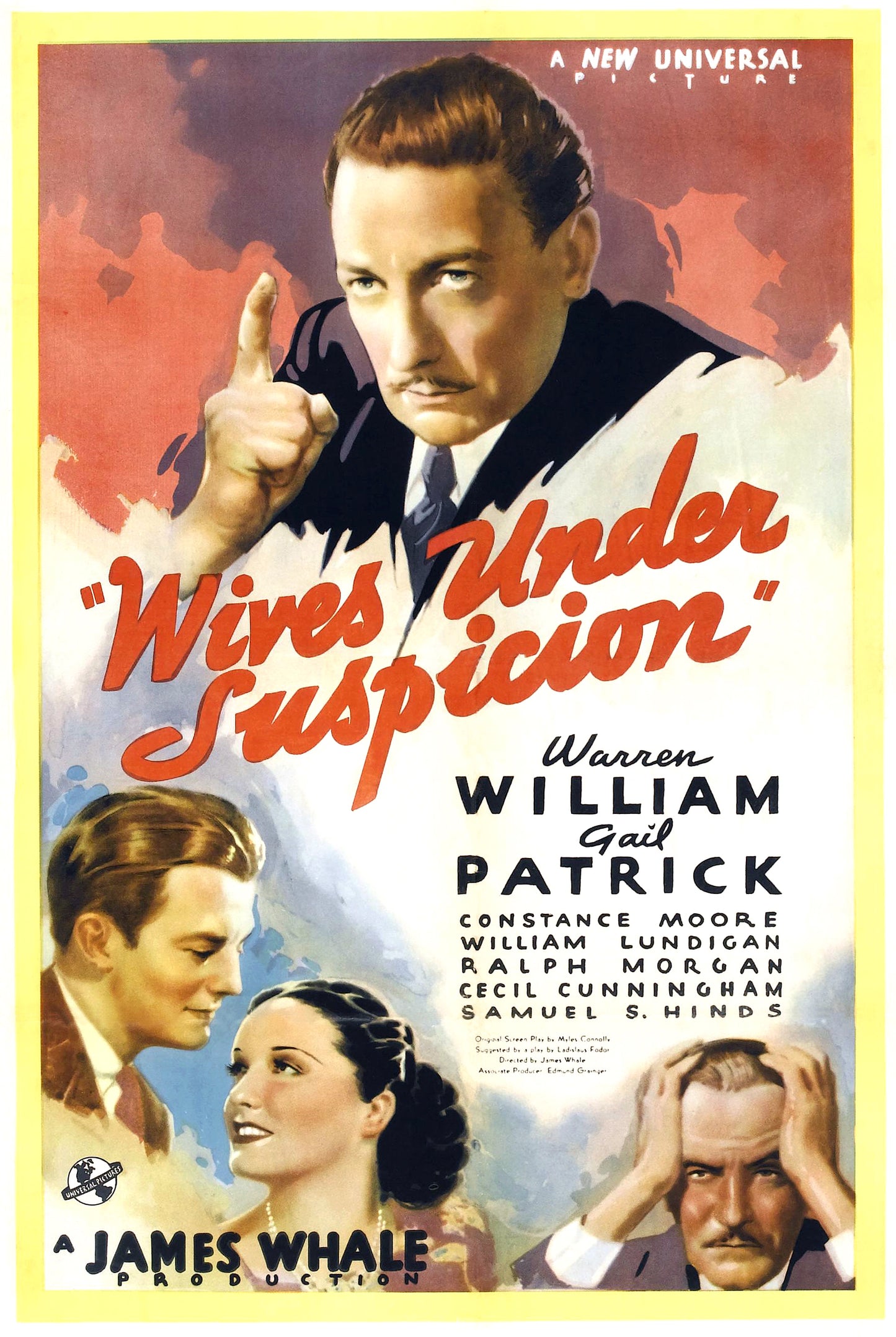 Wives Under Suspicion   1938   DVD