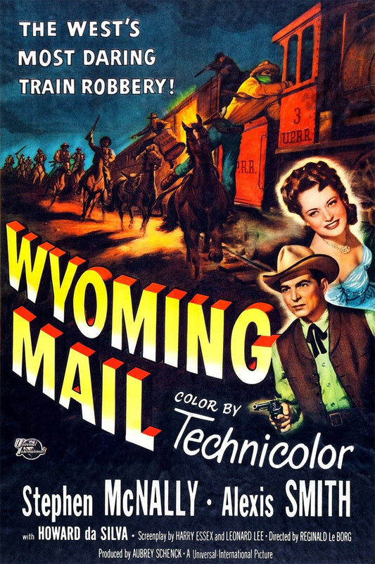 Wyoming Mail   1950  DVD